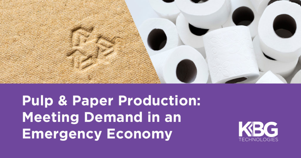 Pulp & Paper Production: Meeting Demand in an Emergency Economy