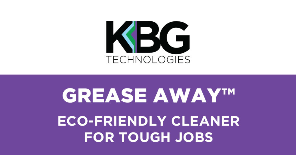 GREASE AWAY™ ECO-FRIENDLY CLEANER FOR TOUGH JOBS