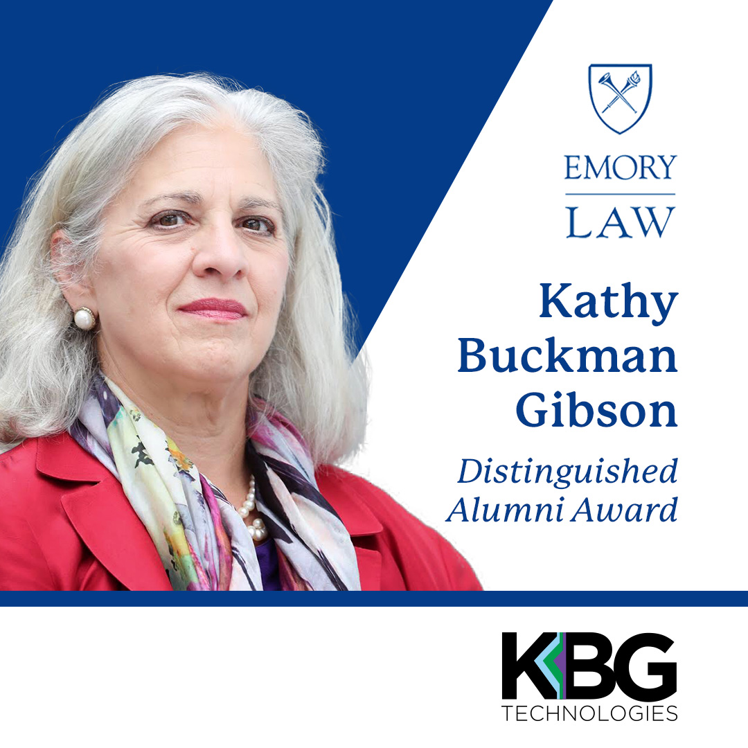 Kathy Buckman Gibson selected as recipient of the 2023 Emory Law